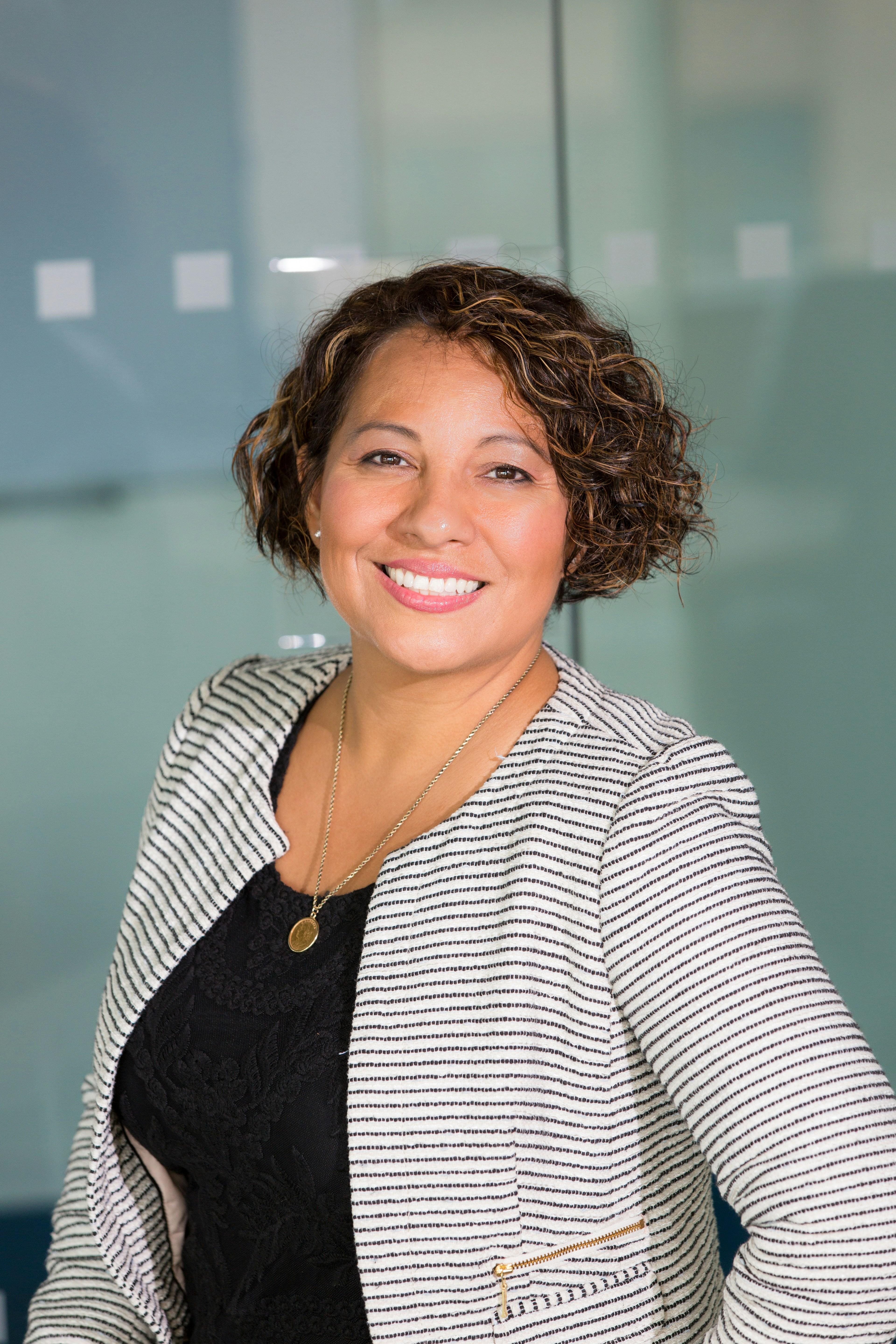 Professional sales representative using modern technology for business communications