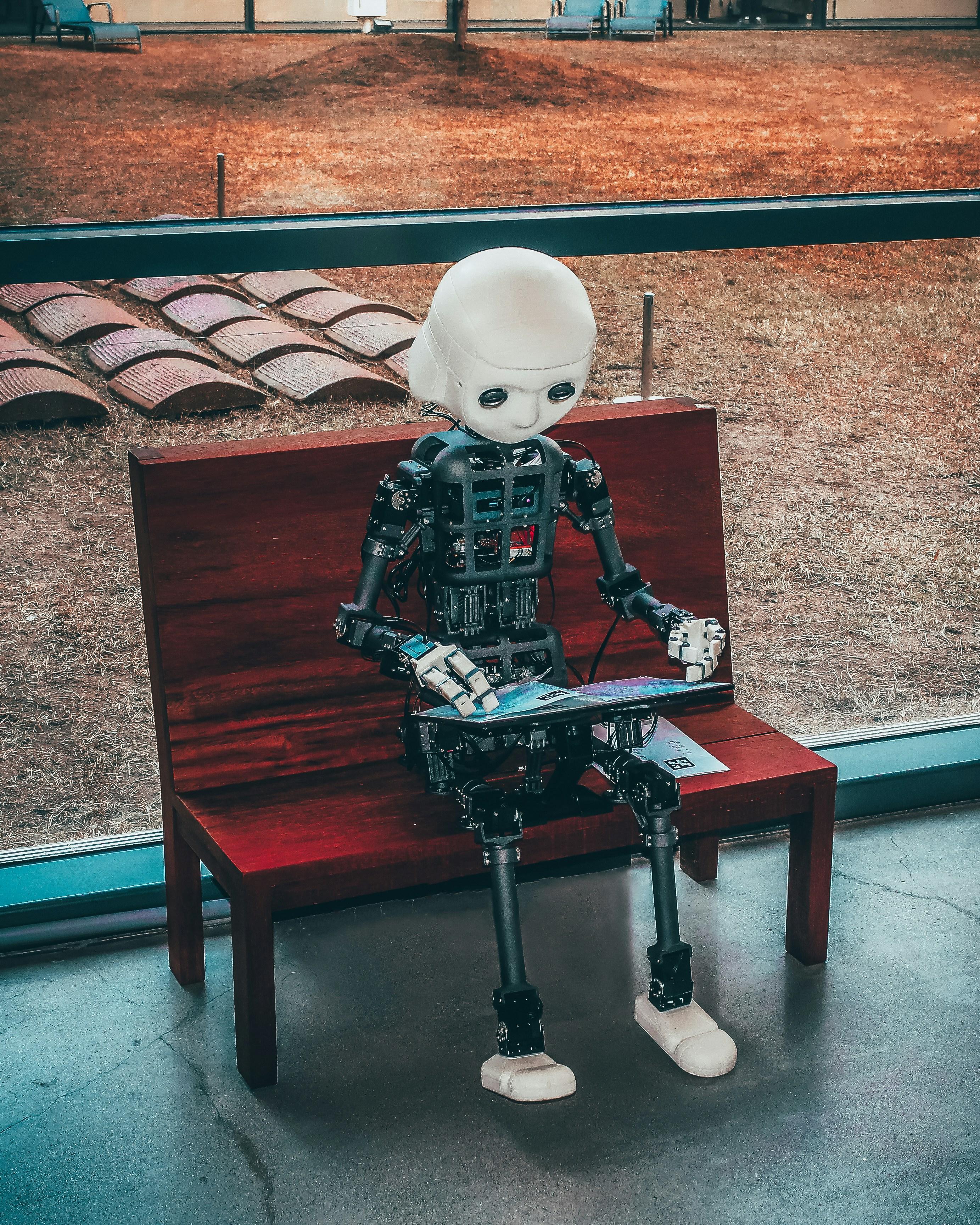 Abstrakt visualisering av artificiell intelligens som representerar agentisk AI och autonoma AI-agenter