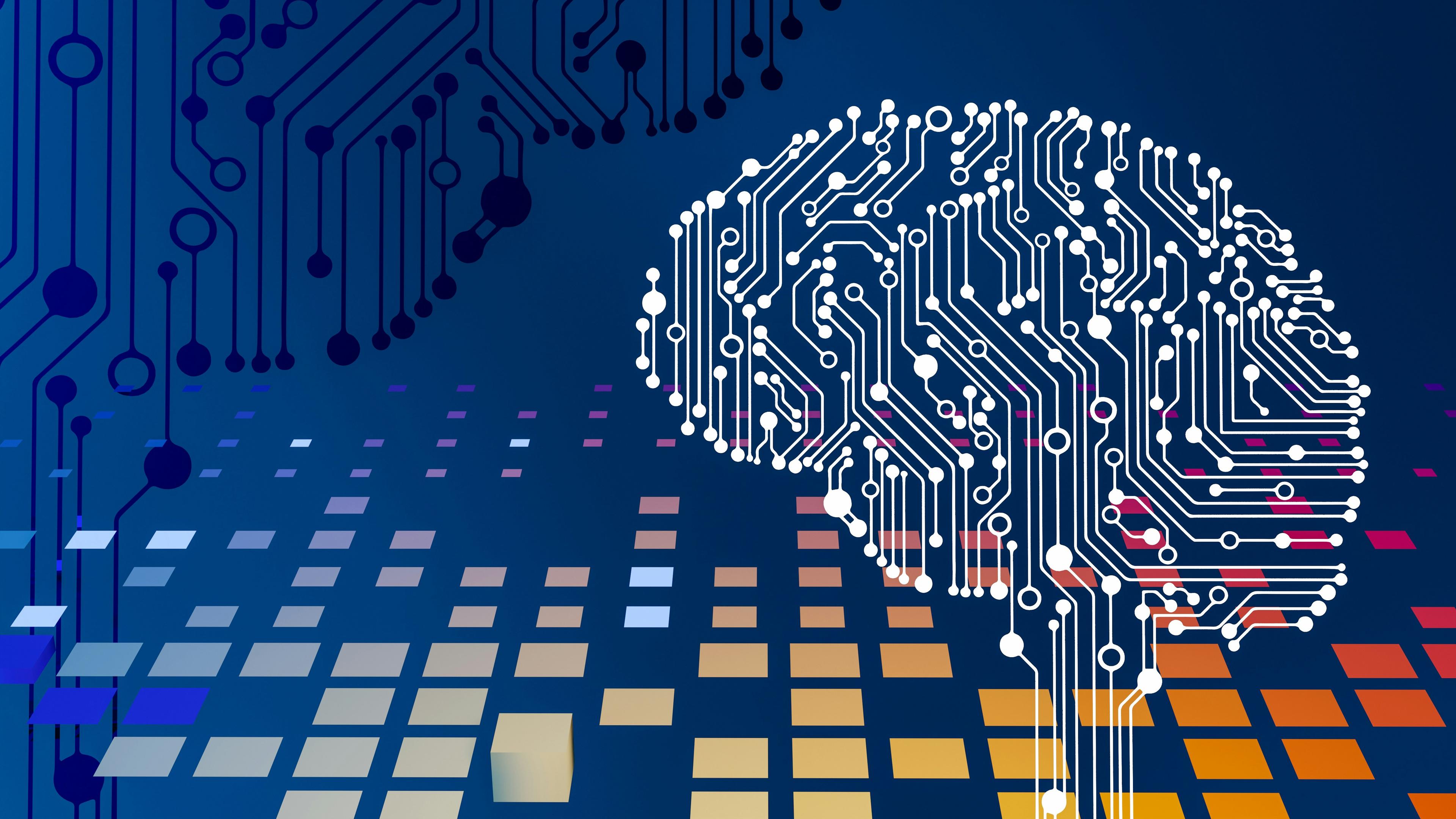 AI-teknologi och uppkopplade system som symboliserar Model Context Protocol